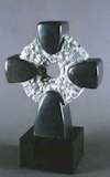 chlorite sculpture - celtic icon